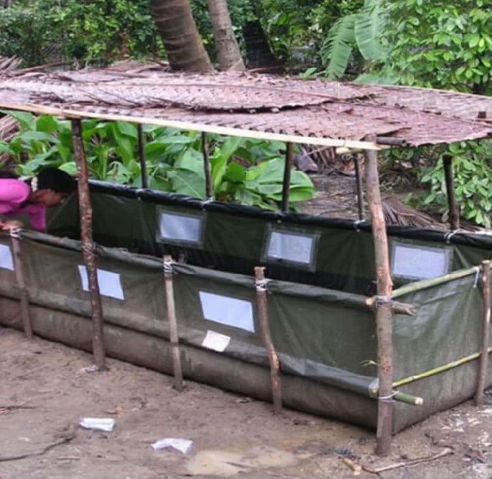Silpaulin Portable Vermibeds