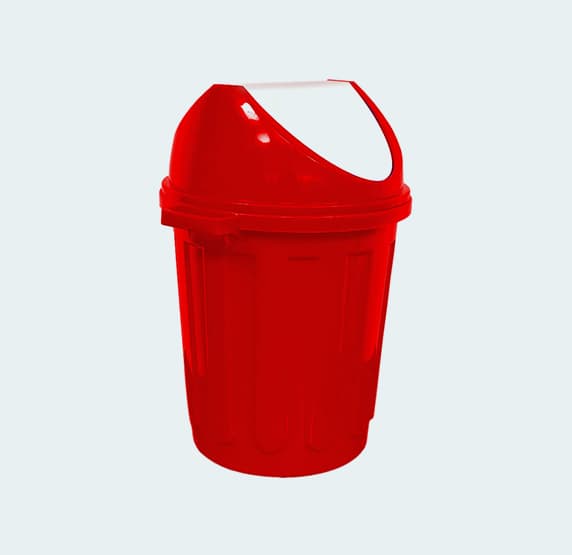 40 Ltr Round Dustbin with Swing Lid