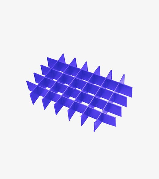 35 PKT Glass Storage Crate